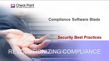 Check Point: Compliance Software Blade | Network Security Best Practices