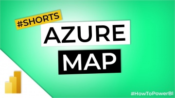 ГИС: AZURE MAPS Visual in Power BI #Shorts - видео