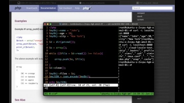 PHP: Покоряем PHP (с Ubuntu, Tmux и Curl) - видео