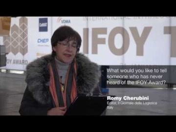 SkladcomTV: Погрузчики и складская техника на IFOY Test Days 2018. Член жюри Romy Cherubini