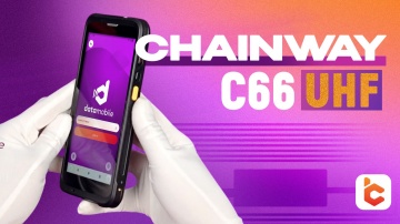 Сканпорт: Распаковка терминала сбора данных Chainway C66 UHF - видео