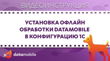СКАНПОРТ: DataMobile 3: Установка офлайн обработки DataMobile в конфигурацию 1С