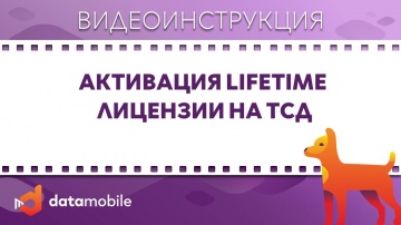 СКАНПОРТ: DataMobile 3: Активация LifeTime лицензии на ТСД