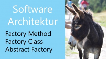 C#: SA08 - Facotry Method, Factory Class und Abstract Factory (Erzeugungsmuster) - видео
