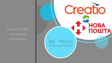 Be Tech: Коннектор Creatio к сервису доставки Новая Почта обзор от Be Tech - видео