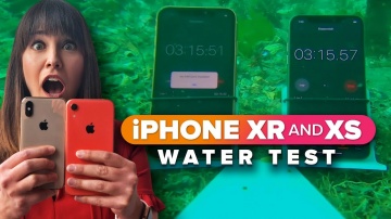 CNET: iPhone XR and XS extreme water test