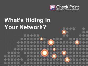 Check Point: Do You Know What's Hiding On Your Network?