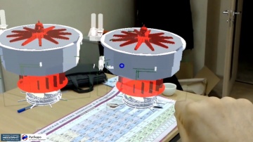 НЕОЛАНТ: Проект Волжской ГЭС, выполненный в АО «Институт Гидропроект» в виде голографической 3D моде