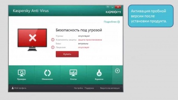 Как активировать пробную версию Kaspersky Anti-Virus 2014?