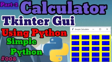 C#: [Part-2] Python Calculator using Tkinter GUI Python Gui calculator By Tkinter - видео