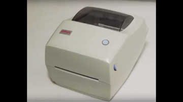 Принтер этикеток АТОЛ ТТ41 - видеоинструкция по подключению и настройке