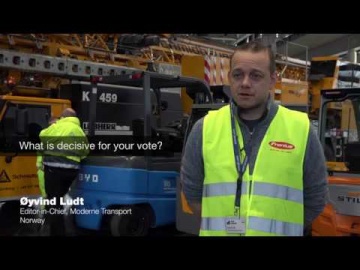 SkladcomTV: Погрузчики и складская техника на IFOY Test Days 2018. Член жюри Øyvind Ludt