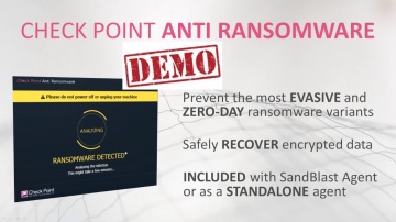 Check Point: Anti-Ransomware: Solution Brief & Demo | Tech Bytes