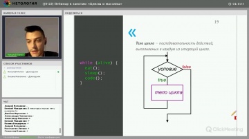 Java-разработчик с нуля - как выглядит цикл в JavaScript - видео