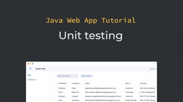 Java: Java tutorial: Unit and integration testing (part 14) - видео