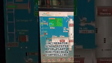 SCADA: INCINERATOR SCADA SYSTEM FOR PLANT MONITORING & CONTROLLING |AUTOMATION| by @simautomation - 