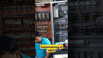 SCADA: Suger Refinery DCS Commissioning #electrical #plc #abba #electronic #scada #dcs #shorts #prog